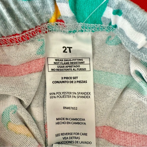 Buddy The Elf OMG SANTA! I KNOW HIM Long Sleeve Christmas Pajamas Set Size 2T - Picture 5 of 5